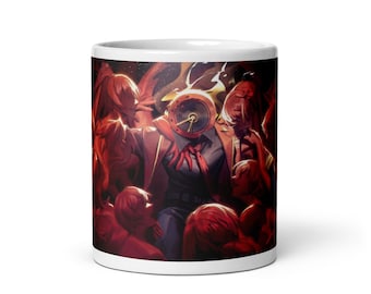 Limbus Company | Gaming | Gacha Merch | Project Moon | White glossy mug