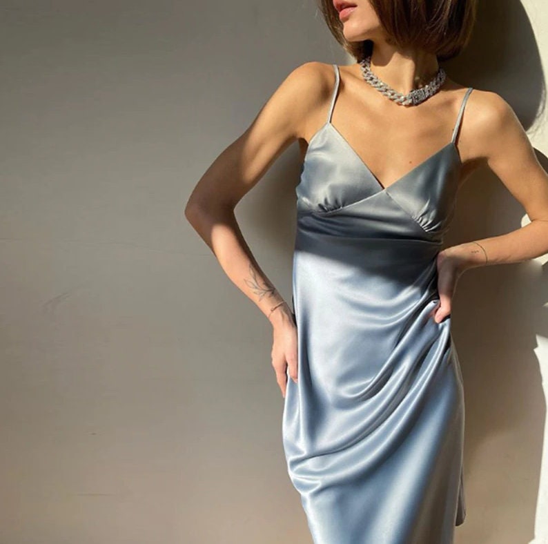 pink satin slip