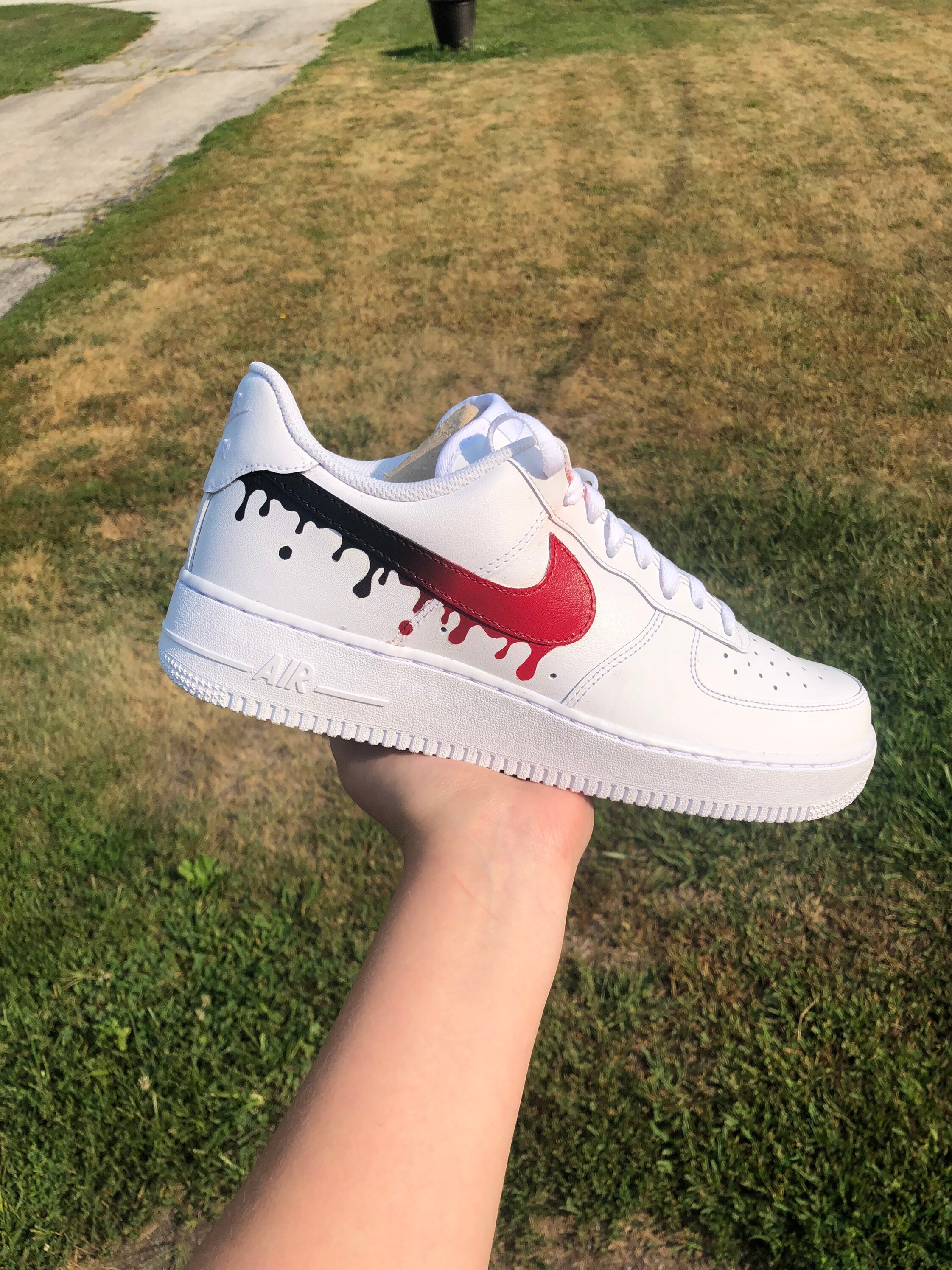 Adult Nike Air Force 1 Drips – Kustom Kate