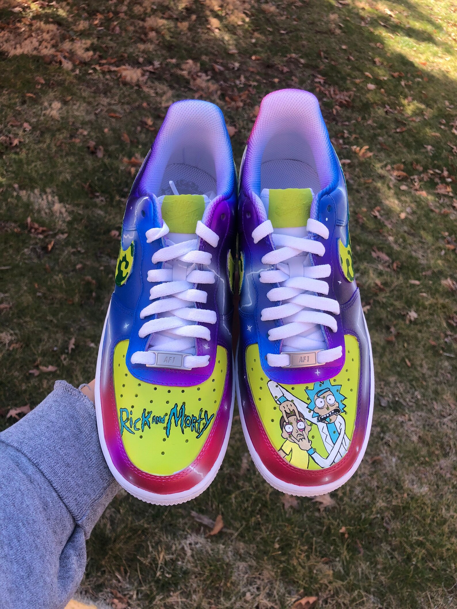 Rick and Morty Shoes Etsy