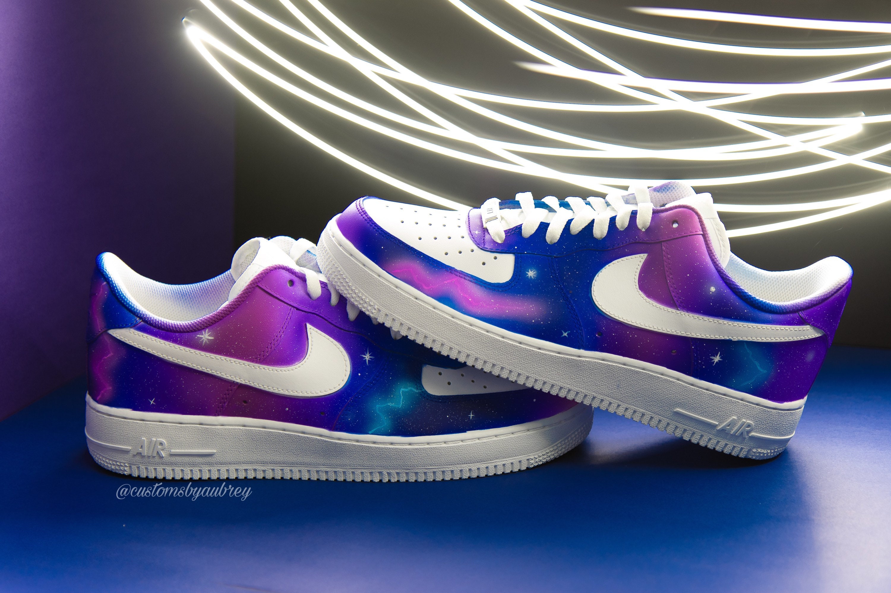 Galaxy Air Force 1s | Etsy