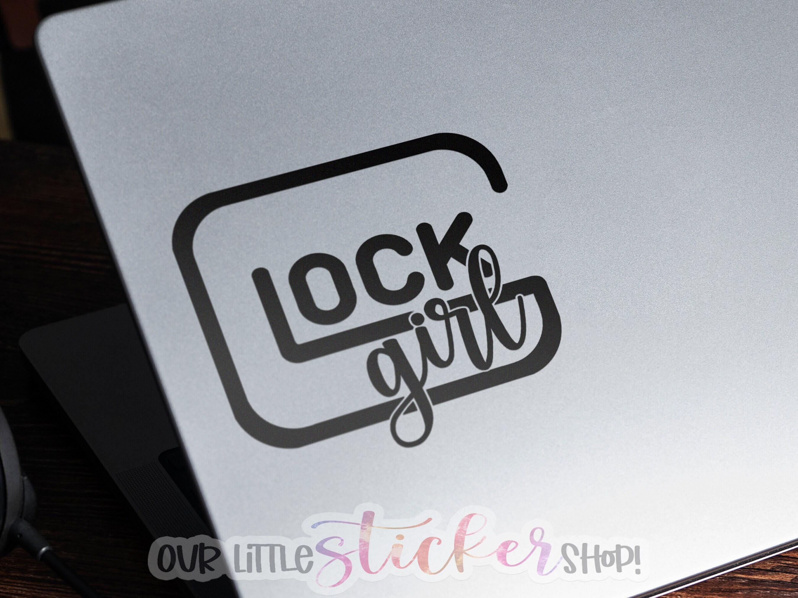 Glock Girl Decal Bumper Sticker Vehicle Decals Gun Etsy