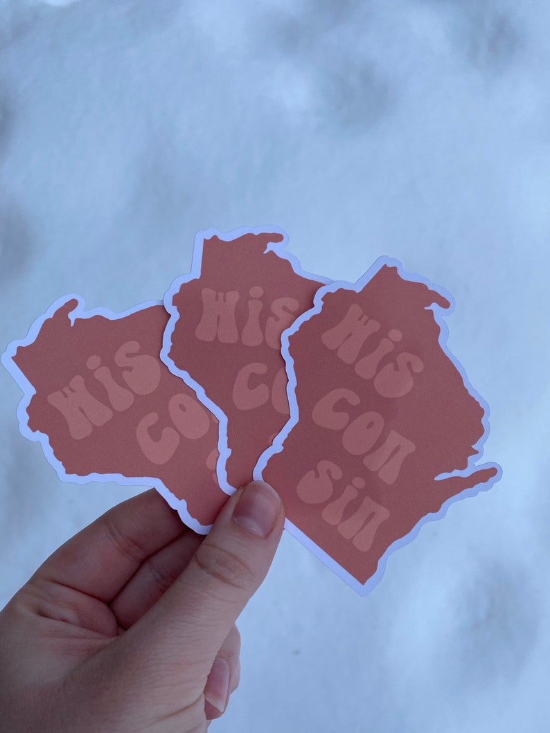 Wisconsin Madison Sticker Wisconsin Sticker | Madison Wisconsin Sticker | WI Sticker | Midwest ...