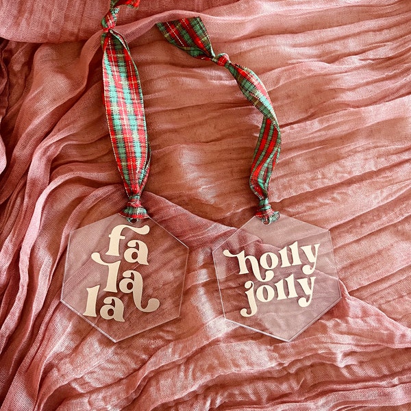 Acrylic Ornament Etsy