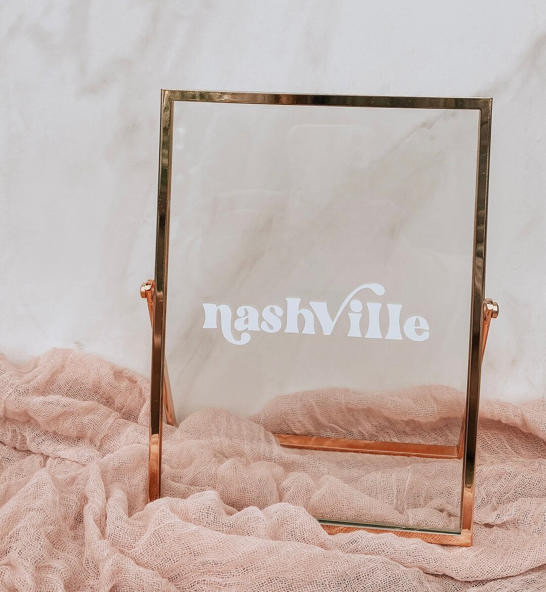 Nashville Decal Nashville Vinyl Decal Nashville TN Nashville