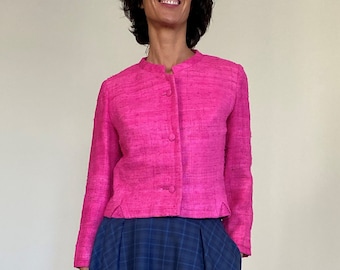 Vintage pink jacket for women size S