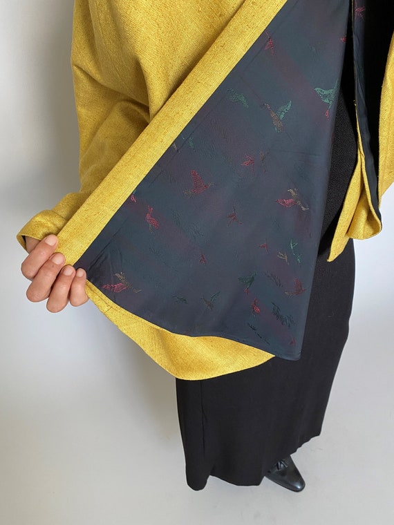 Handmade silk cape for women size M- XL, Beautifu… - image 6
