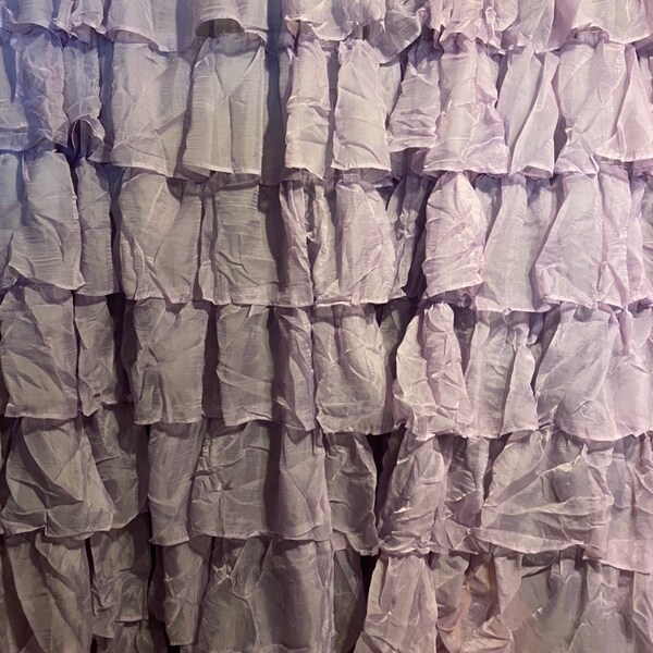 Ruffle Curtains Etsy