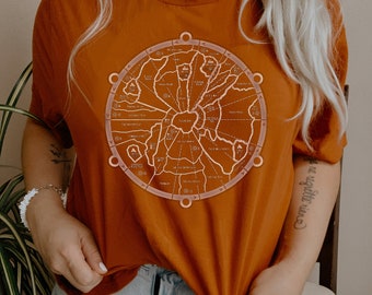 DUNE Shirt: Burnt Leaf Bookshop – Sci-Fi T-Shirt, Desert Planet Tee, Frank Herbert Gift, Bookish Shirt, Book Lover Gift, SciFi Reader Tee