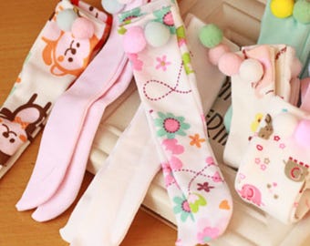Calcetines elásticos hasta el muslo para muñecas BJD (1/6, 1/4 y 1/3)