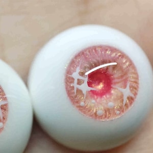 Resin BJD Doll Eyes: Safety Eyes for 1/3, 1/4, 1/6 Dolls (8-22mm)