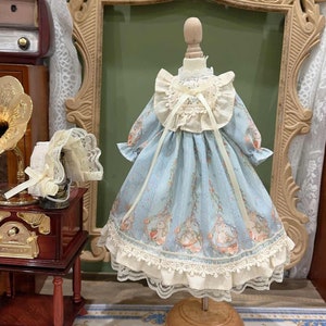 Blythe BJD Princess Dress: Doll Clothes & Hair Accessory