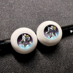Custom Resin BJD Doll Eyes: Safety Eyes with UV Seal