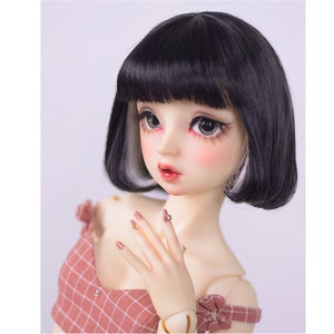 Custom Mix Color Doll Wig: BJD, Blythe Doll Hair (1/3, 1/4, 1/6)