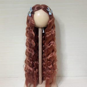 Long Curly Doll Wig: Fashion Wig for BJD Blythe Dolls (6-10&quot;)