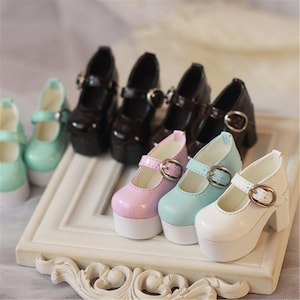 High Heel 1/4 MSD BJD shoes, 1/3 SD bjd doll leather shoes, bjd shoes, smart doll shoes, doll shoes, bjd shoes