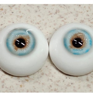 Resin Doll Eyes: 12-18mm BJD Safety Eyes for Reborn Dolls