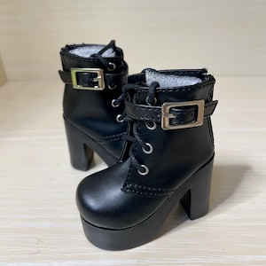 BJD Doll Shoes: Fashion High-Heel Boots, 1/3 1/4 MSD SD Yosd Accessories
