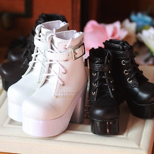 1/3 1/4 Bjd Msd SD Shoes BJD Shoes Fashion Doll Shoes Yosd Dolls Accessories,Mini Doll Boots Doll boots High-heel Doll Boots