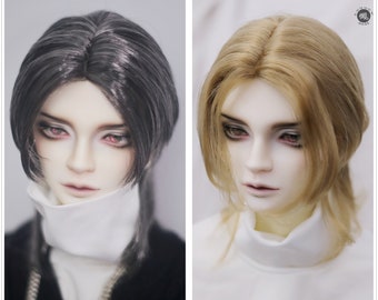 1/3 1/4 Bjd Short Doll Wig 8-9'' BJD Wig,7-8'' Doll Wig for MSD Doll,Fashion Doll Wig Boy Doll Wig For Bjd Msd Mdd SD Doll