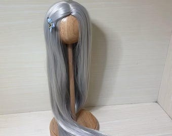 Long Straight Doll Wig: BJD SD Dream Dollfie FairyLand - 6-7" 7-8" 8-9"