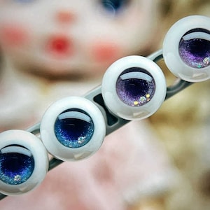 Handmade Resin BJD Doll Eyes: Customizable Safety Eyes (10mm-18mm)