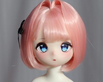 Short Girl Doll Wig: 1/6 1/4 1/3 BJD Hair - 6 Colors