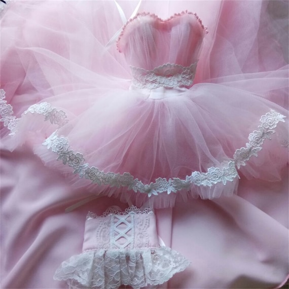 Robe De Mariée En Dentelle Colorée Pour Poupée Barbie, Vêtements, Robe De Soirée De Princesse Pour 11.5 Pouces 1/6 BJD, Accessoires De Maison De
