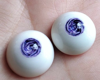 Handmade Resin Doll Eyes: Realistic Small Iris BJD Safety Eyes