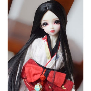 BJD Doll Wig: Straight Long Hair for 1/3, 1/4, 1/6, Blythe Dolls
