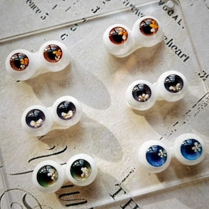 Resin BJD Doll Eyes: Customizable Safety Eyes, 10-18mm