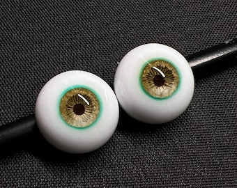 Custom Resin BJD Eyes: Realistic Doll Eyes (8mm-24mm)
