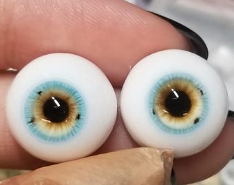 Resin Doll Eyes: BJD Reborn Doll Accessories (8mm-24mm)