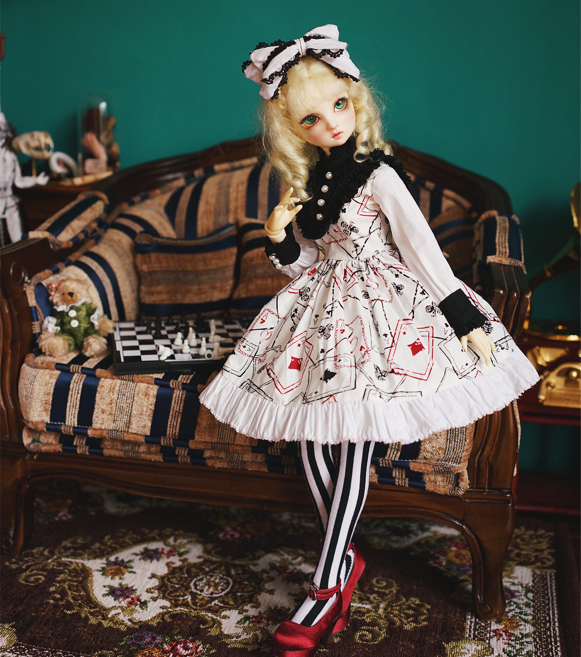 BJD Dress SD doll clothes 1/3 1/4 1/6 BJD Shirt Set Frill Etsy