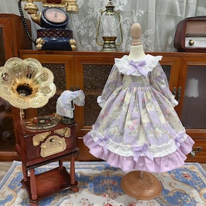 Bjd Princess dress ,bjd clothing, doll clothes accessories, hand-make doll dress, 1/3 1/4 1/6 Blyth bjd doll clothes, bjd doll dress