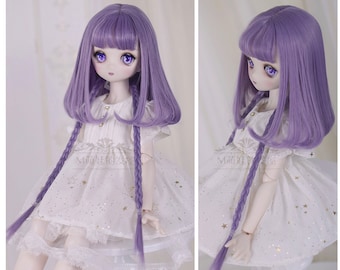 Custom-Made BJD Wig Jellyfish Long Hair for 1/3 SD 1/4 MSD 1/6 Yosd  Dd Mdd 9-10" Blythe Wig doll wig Fashion Long Doll Wig