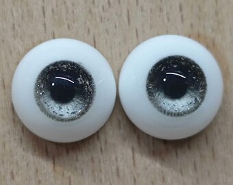 Handmade Resin BJD Doll Eyes: Realistic, Customizable Sizes (8-24mm)