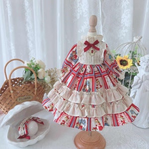 Palace Style Blyth Dress 1/3 1/4 1/6 Bjd Doll Dress Fashion Doll Clothes BJD Dress for Yosd/Blyth/Msd/Smart Doll Doll Clothing Bjd Outfit