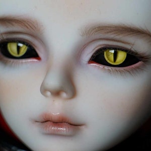 Halloween BJD Animal Eyes: Realistic Resin Doll Eyes (8mm-24mm)