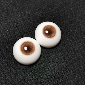 Bjd Eyes Brown Pair of Resin Eyes for Dolls Realistic Eyes Doll Eyes Bjd Accessoriesr 8mm 10mm 12mm 14mm 16mm 18mm 20mm 22mm 24mm