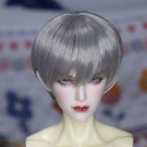 1/3 1/4 1/6 1/8 Bjd Short doll wig fashion boy doll hair, SD Doll wig, bjd short wig, bjd doll hair for 5-6&quot; 6-7&quot; 7-8&quot; 8-9&quot; 9-10&quot; head