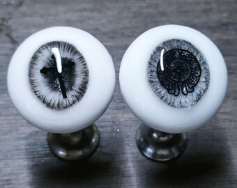 Handmade BJD Heterochromia Resin Eyes: Anime Doll Eyes (16mm-24mm)