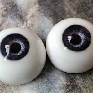 Realistic Resin Doll Eyes: Safety Eyes, BJD Accessories (10-24mm)