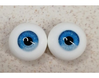 Handmade Resin Doll Eyes: Realistic BJD Craft Eyes (12-22mm)
