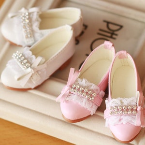 Leather BJD Doll Shoes: 1/4 MDD Causal Style (6X2.4cm)