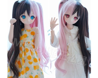 Long Curly BJD Doll Wig: Wavy Hair for 1/3, 1/4, 1/6 MSD SD Dolls