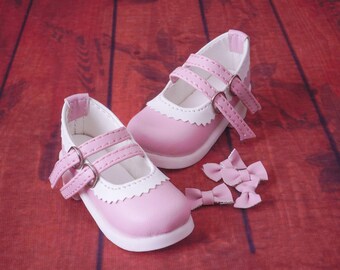 Zapatos para muñecas BJD: Zapatos de cuero para muñecas SD y MSD de escala 1/3 y 1/4.