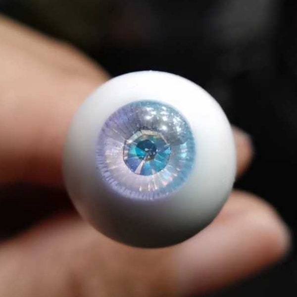 BJD Resin Eyes with Crystal,Eyes for Dolls,Doll Eyes,Safety Eyes,Craft Eyes Bjd Accessories 8mm 10mm 12mm,14mm,16mm,18mm 20mm 22mm 24mm