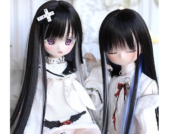 BJD Straight Hair Doll Wig: Yosd/Msd/Minifee/SD/DD/Smart Doll Accessories