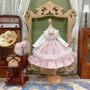 BJD Doll Clothes, Dolls Outfit, Dolls Dress Blythe Skirt for 1/3 1/4 1/6 Big Girl MSD/Minifee/MDD/Iplehouse Fid/SD10/Smart Doll Clothes